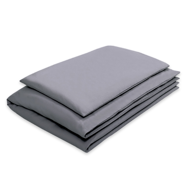 Ensemble de Linge de Lit de Lit pour Bébé 2 pcs  Anthracite