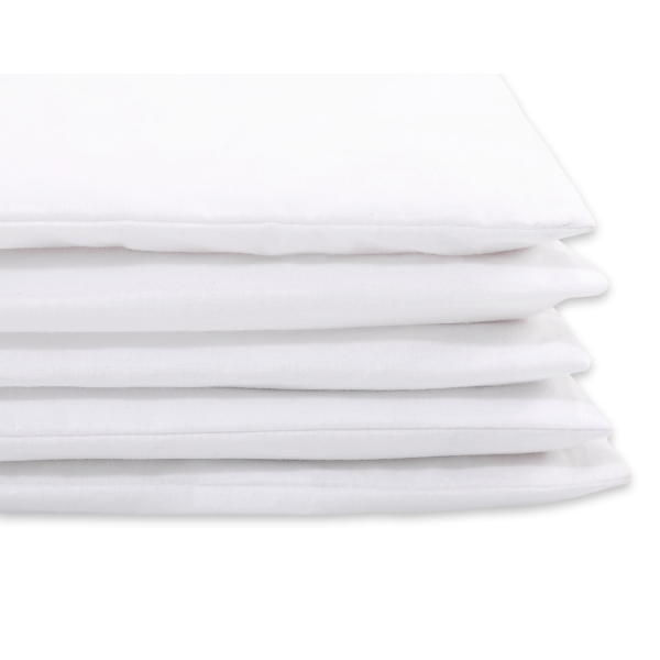 Ensemble de Linge de Lit de Lit pour Bébé 2 pcs  Blanc