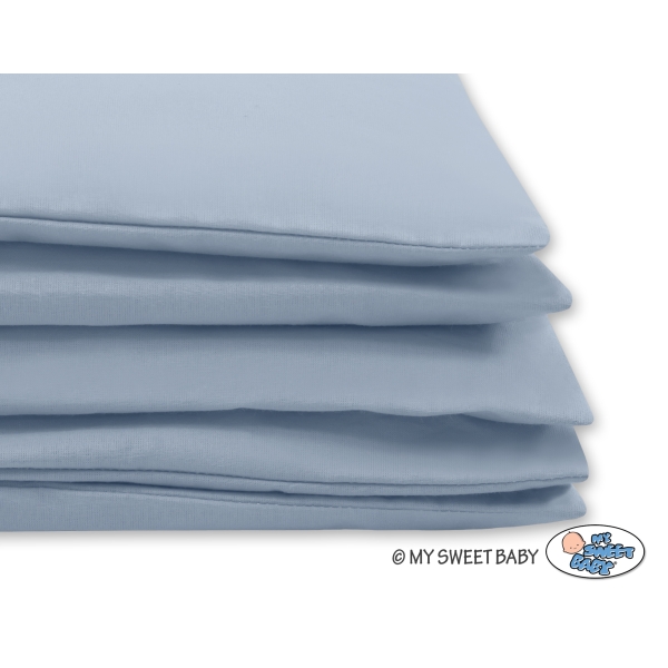Ensemble de Linge de Lit de Lit pour Bébé 2 pcs  Bleu Pastel