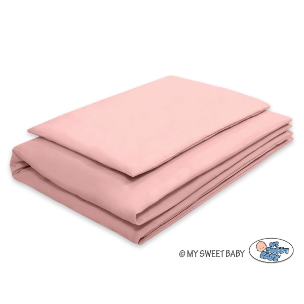 Ensemble de Linge de Lit de Lit pour Bébé 2 pcs  Rose Poussiéreux
