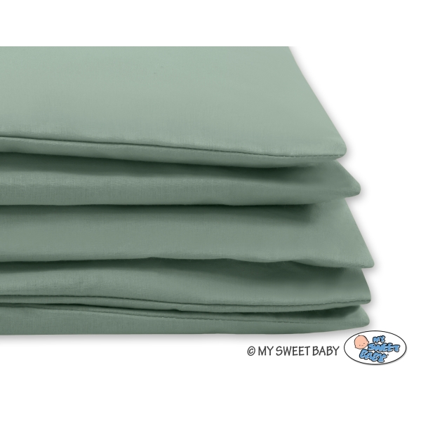 Ensemble de Linge de Lit de Lit pour Bébé 2 pcs  Vert Pastel