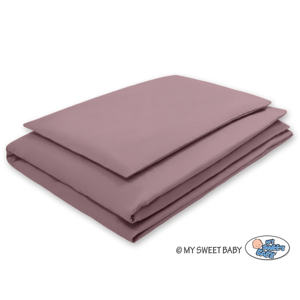 Ensemble de Linge de Lit de Lit pour Bébé 2 pcs  Violet Pastel