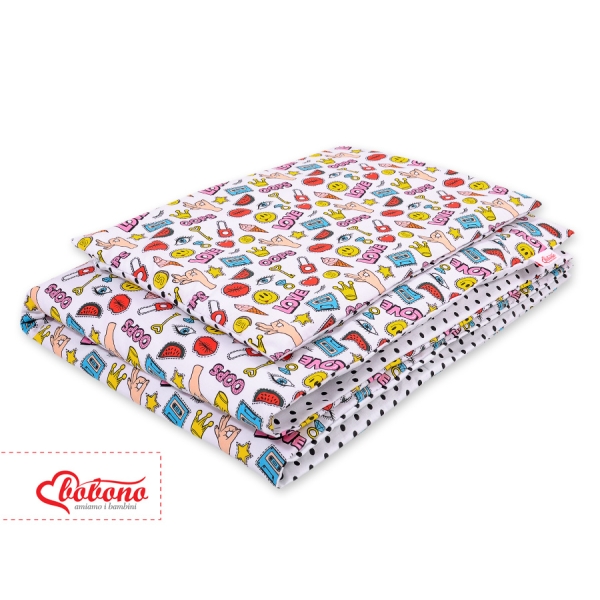 Ensemble de Linge de Lit Enfant 2 pcs 100x135 MINI Aimer