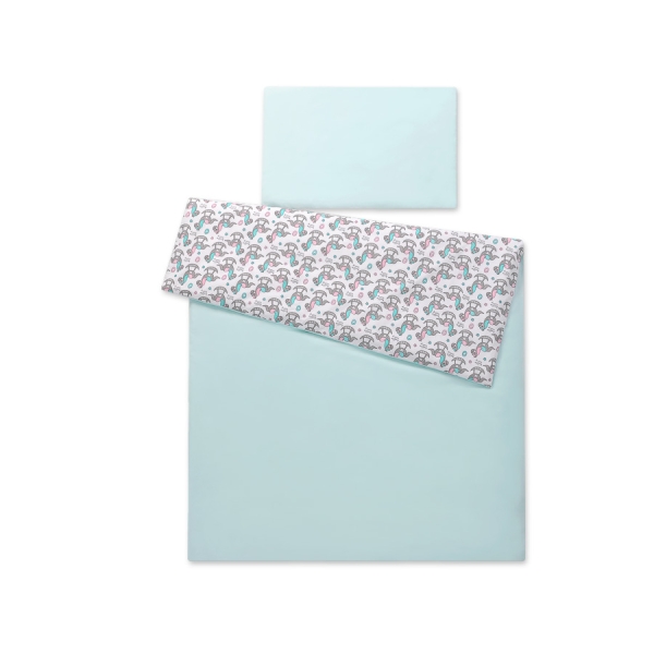 Ensemble de Linge de Lit Enfant 2 pcs 100x135 MINI Chevaux à Bascule
