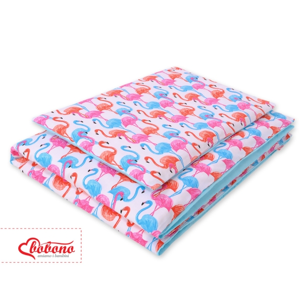 Ensemble de Linge de Lit Enfant 2 pcs 100x135 MINI Flamant