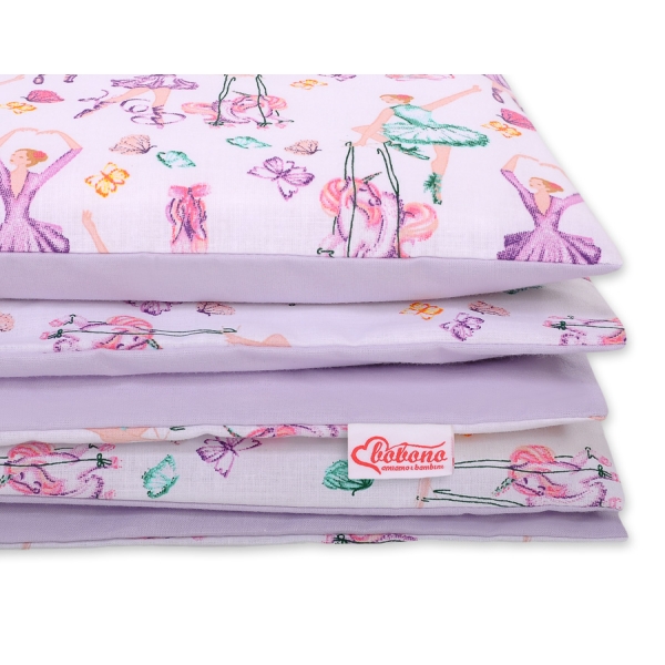 Ensemble de Linge de Lit Enfant 2 pcs 100x135 MINI Lila Ballerines
