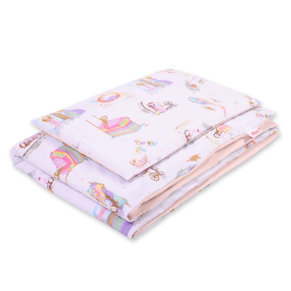 Ensemble de Linge de Lit Enfant 2 pcs 100x135 MINI Princesse de Conte de Fées