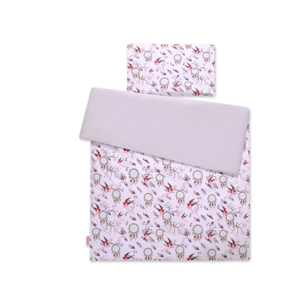 Ensemble de Linge de Lit Enfant 2 pcs 100x135 MINI Rose Hirondelle