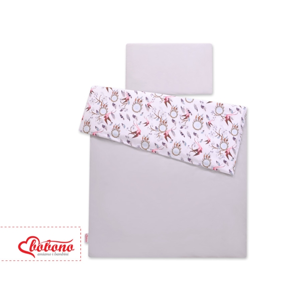 Ensemble de Linge de Lit Enfant 2 pcs 100x135 MINI Rose Hirondelle