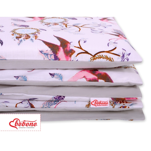 Ensemble de Linge de Lit Enfant 2 pcs 100x135 MINI Rose Hirondelle
