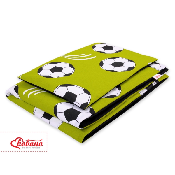 Ensemble de Linge de Lit Enfant 2 pcs 100x135 MINI Vert le Football