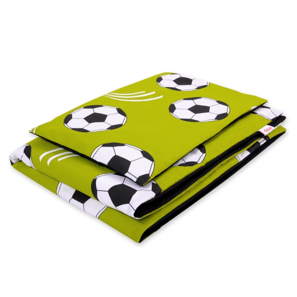 Ensemble de Linge de Lit Enfant 2 pcs 100x135 MINI Vert le Football