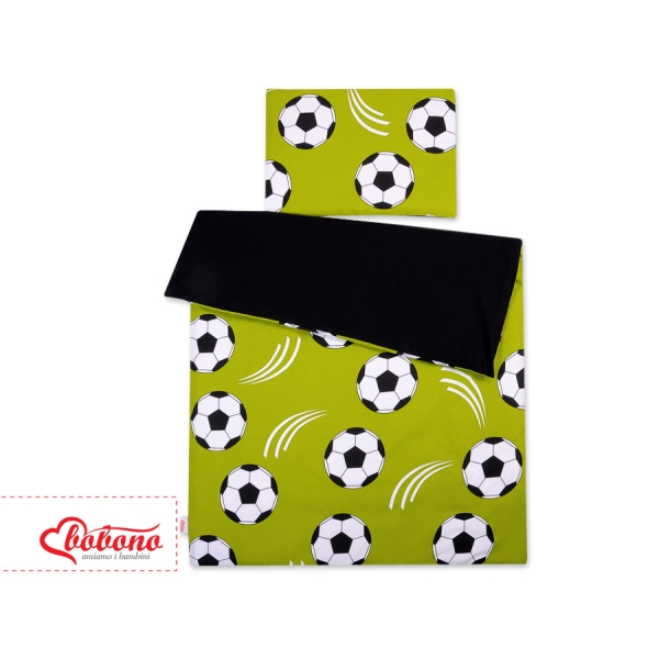 Ensemble de Linge de Lit Enfant 2 pcs 100x135 MINI Vert le Football