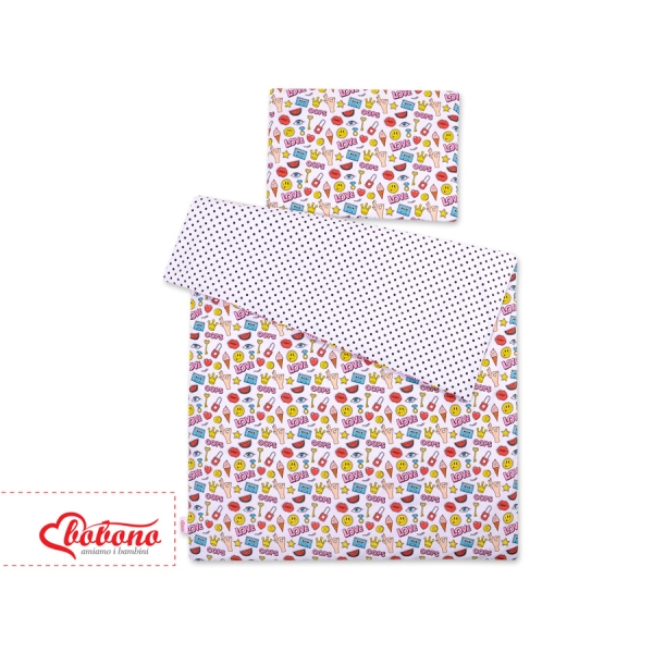 Ensemble de Linge de Lit Enfant 2 pcs 140x200 cm JUNIOR Aimer