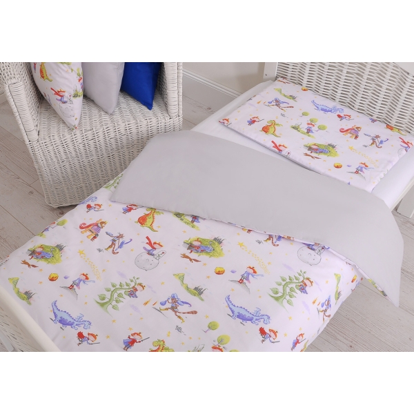 Ensemble de Linge de Lit Enfant 2 pcs 140x200 cm JUNIOR Chats