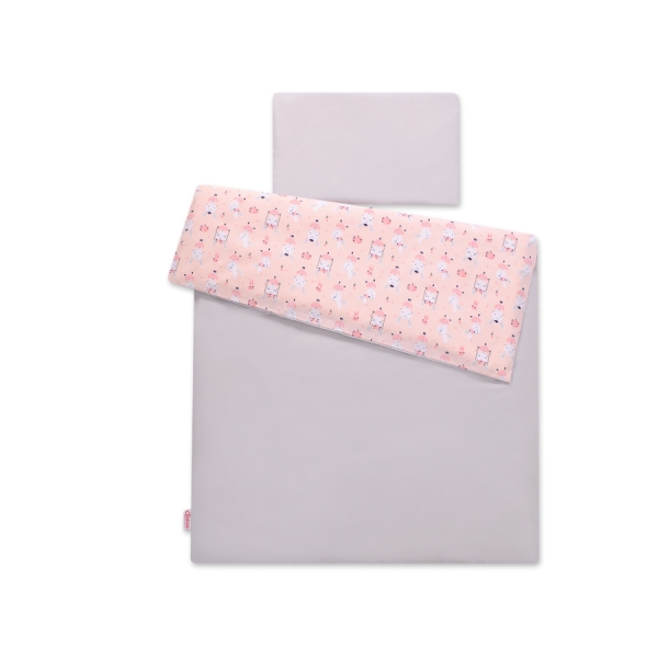 Ensemble de Linge de Lit Enfant 2 pcs 140x200 cm JUNIOR Rose Ballerines