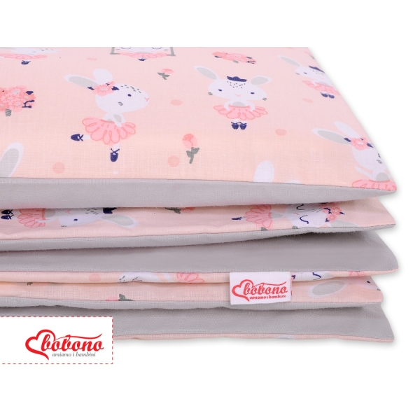 Ensemble de Linge de Lit Enfant 2 pcs 140x200 cm JUNIOR Rose Ballerines