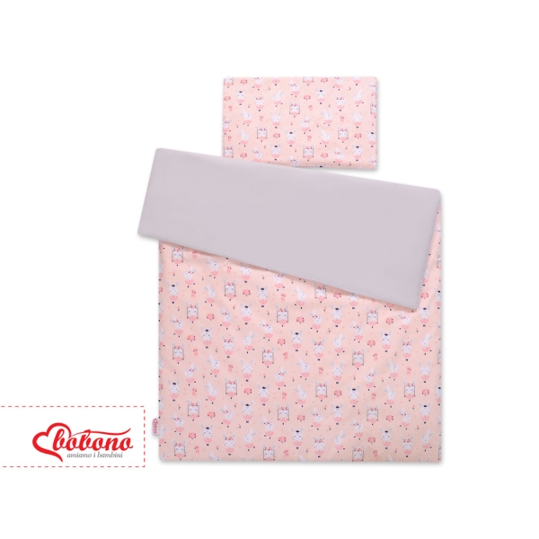 Ensemble de Linge de Lit Enfant 2 pcs 140x200 cm JUNIOR Rose Ballerines