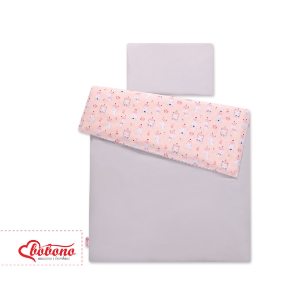 Ensemble de Linge de Lit Enfant 2 pcs 140x200 cm JUNIOR Rose Ballerines