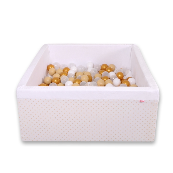 Carrée Piscine à Balles Minky avec Balles 200pcs