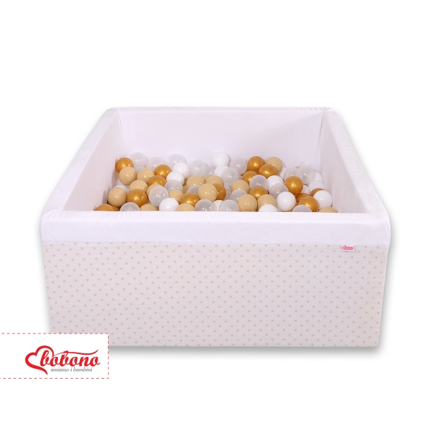 Carrée Piscine à Balles Minky avec Balles 200pcs
