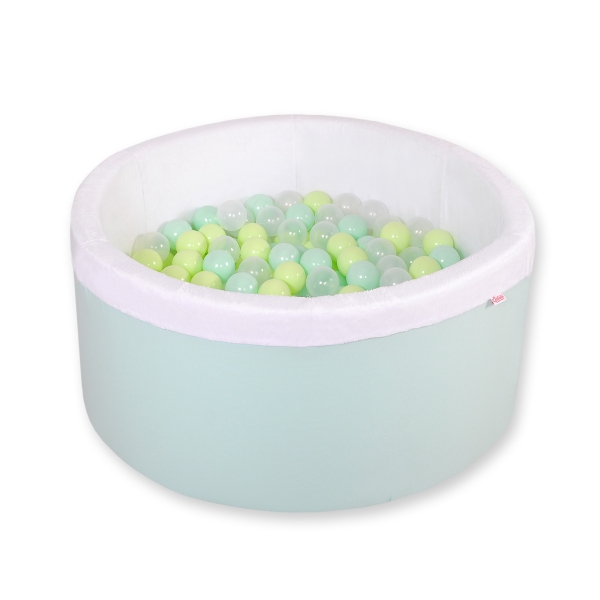 Piscine à Balles Minky avec Balles 200pcs Menthe