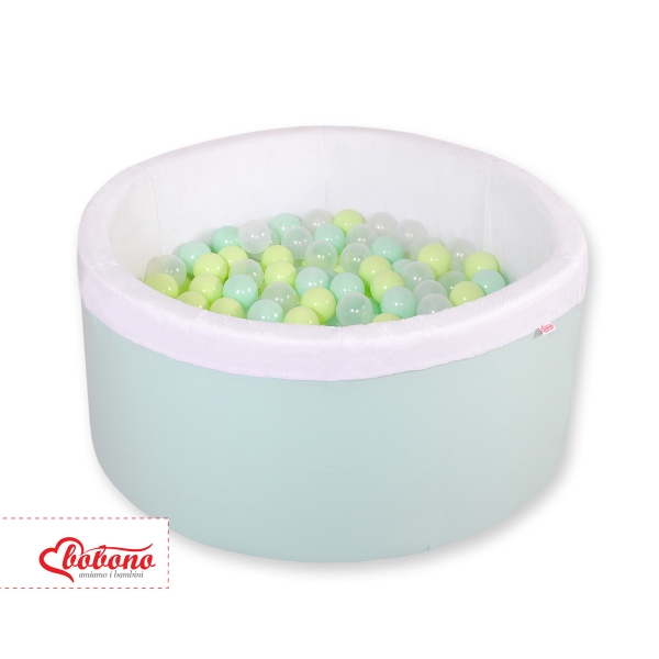 Piscine à Balles Minky avec Balles 200pcs Menthe