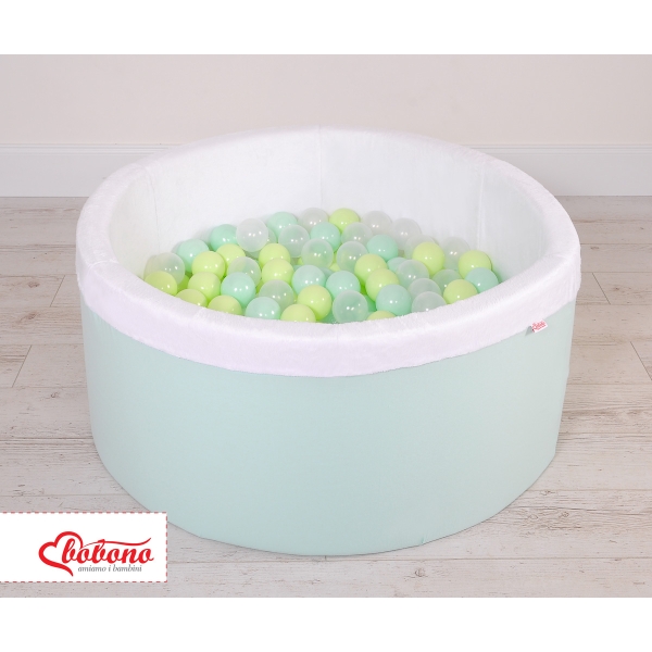 Piscine à Balles Minky avec Balles 200pcs Menthe