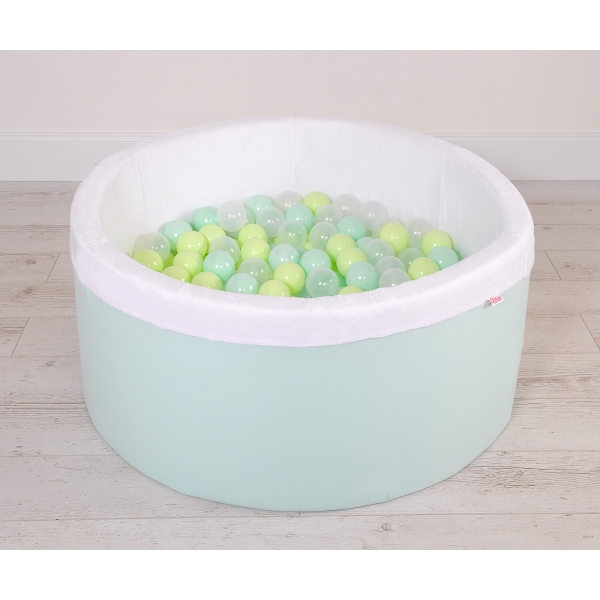 Piscine à Balles Minky avec Balles 200pcs Menthe