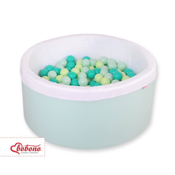 Piscine à Balles Minky avec Balles 200pcs Menthe