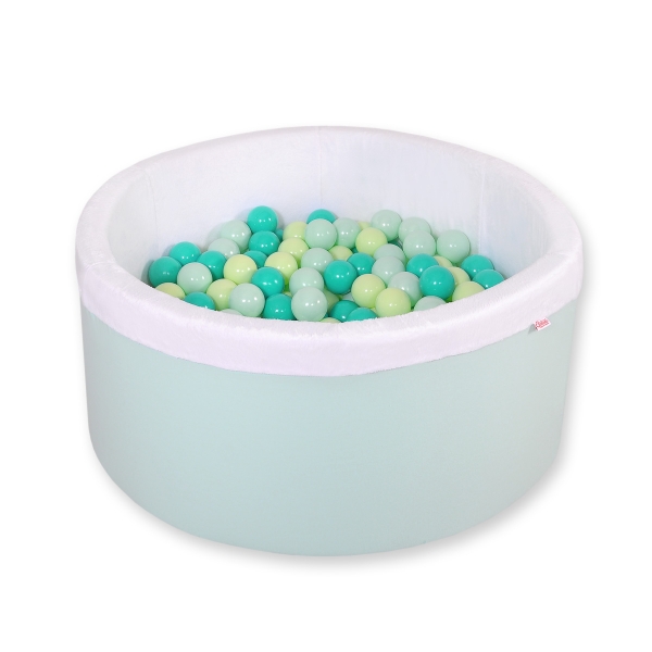 Piscine à Balles Minky avec Balles 200pcs Menthe