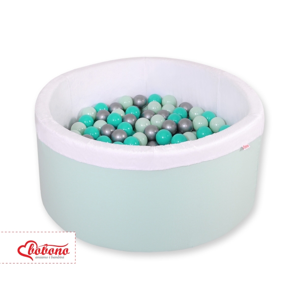 Piscine à Balles Minky avec Balles 200pcs Menthe