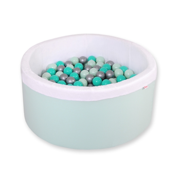 Piscine à Balles Minky avec Balles 200pcs Menthe