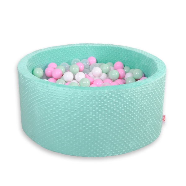 Piscine à Balles Minky avec Balles 200pcs Menthe