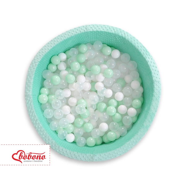 Piscine à Balles Minky avec Balles 200pcs Menthe