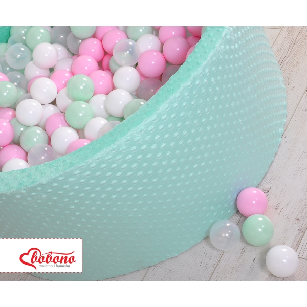 Piscine à Balles Minky avec Balles 200pcs Menthe