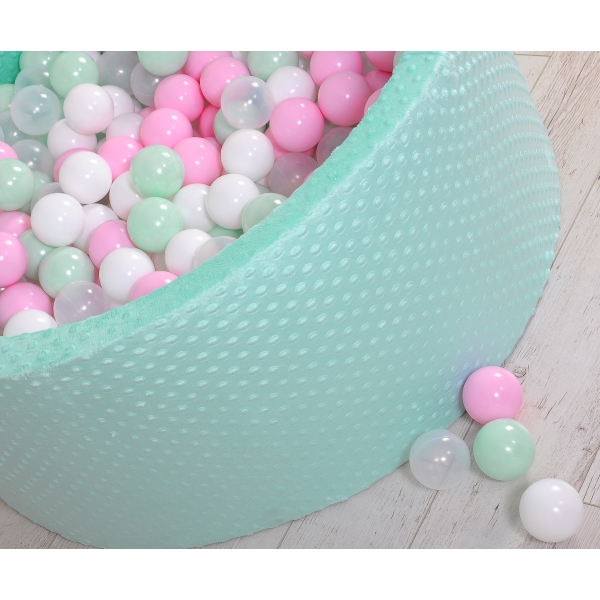 Piscine à Balles Minky avec Balles 200pcs Menthe