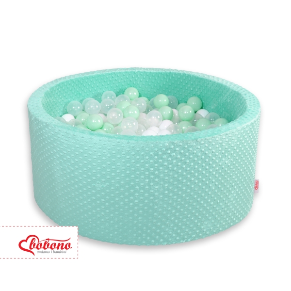 Piscine à Balles Minky avec Balles 200pcs Menthe