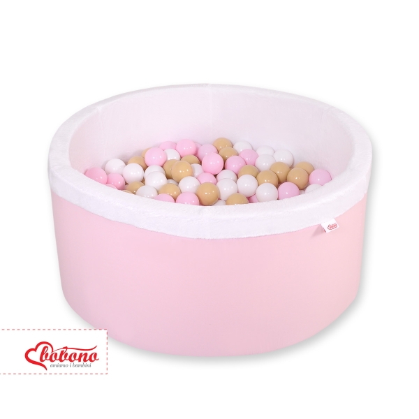 Piscine à Balles Minky avec Balles 200pcs Rose
