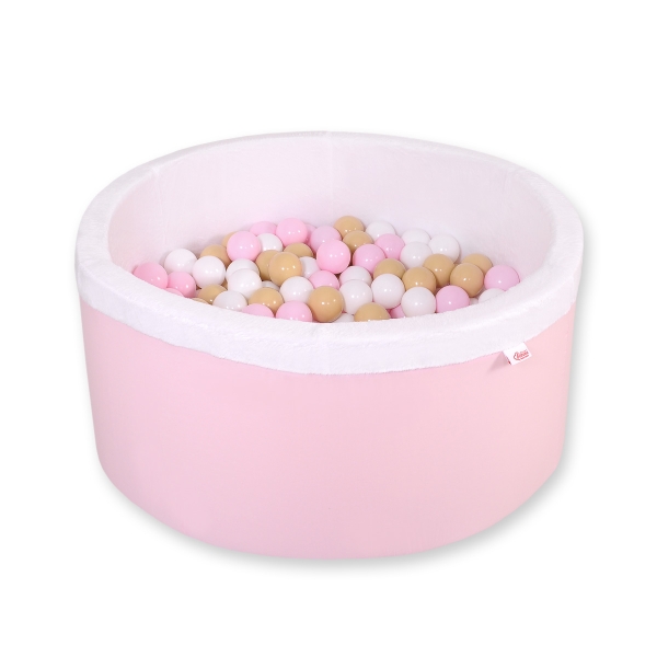 Piscine à Balles Minky avec Balles 200pcs Rose