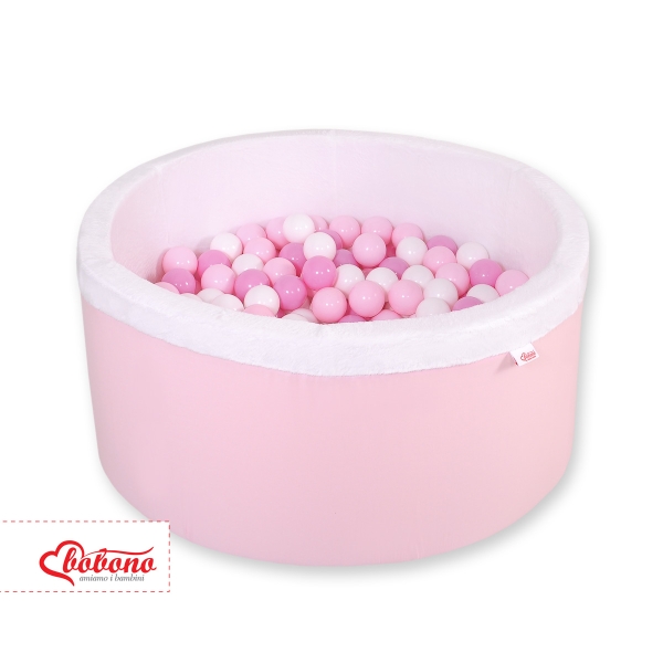 Piscine à Balles Minky avec Balles 200pcs Rose