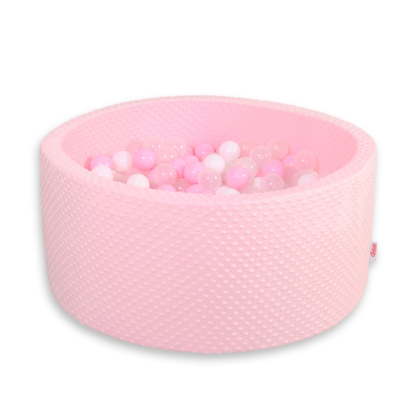 Piscine à Balles Minky avec Balles 200 pcs Rose