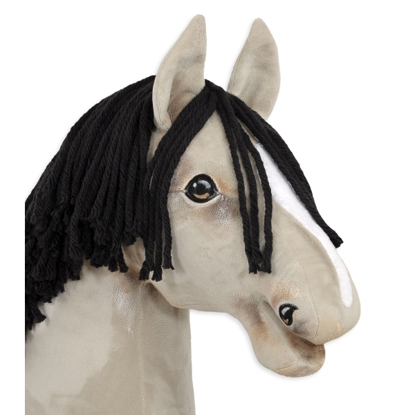 Hobby Horse Cheval Léger sur un Bâton Premium