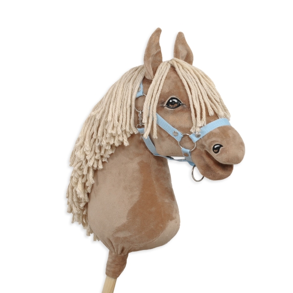 Hobby Horse Palomino Cheval Sur Un Bâton Premium