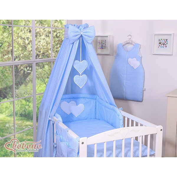 Housse d'oreiller couette ciel Tour de lit bébé 5 pcs
