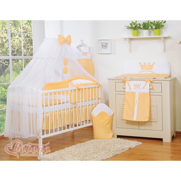 Housse d'oreiller couette Moustiquaire Tour de lit bébé 5 pcs