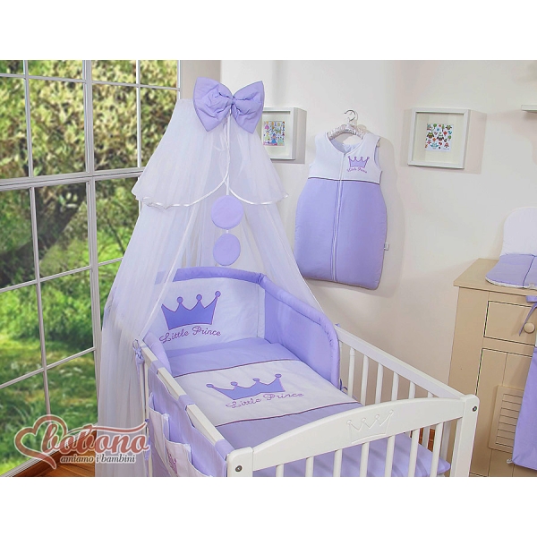 Housse d'oreiller couette Moustiquaire Tour de lit bébé 5 pcs