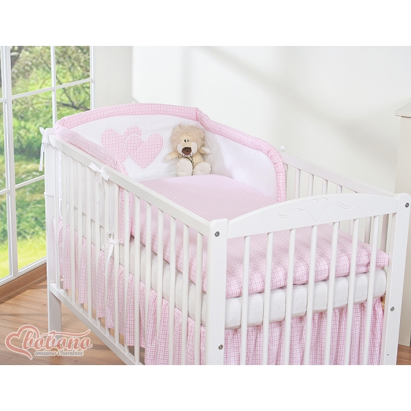 Housse d'oreiller et couette et Tour de lit bébé