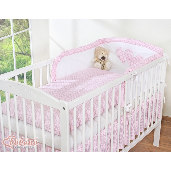 Housse d'oreiller et couette et Tour de lit bébé