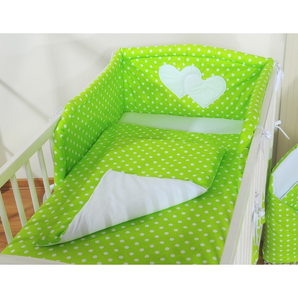 Housses de couette et d'oreiller pour lit bébé 120x60 ou 140x70